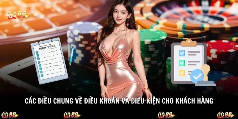 Các điều chung về điều khoản và điều kiện cho khách hàng 